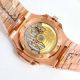 Swiss Patek Philippe Nautilus 40 mm Men PPF 9015 Watch in Rose Gold Ombre Dial (9)_th.jpg